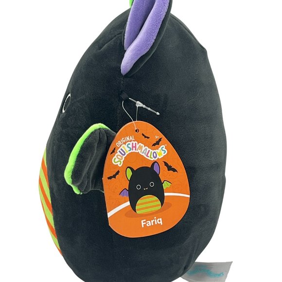 SQUISHMALLOWS Fariq the Bat 8" Stuffed Plush Halloween Squad 2022 NEW - Picture 3 of 5